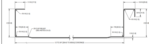 Starland 2" Mechanical Standing Seam - Image 3