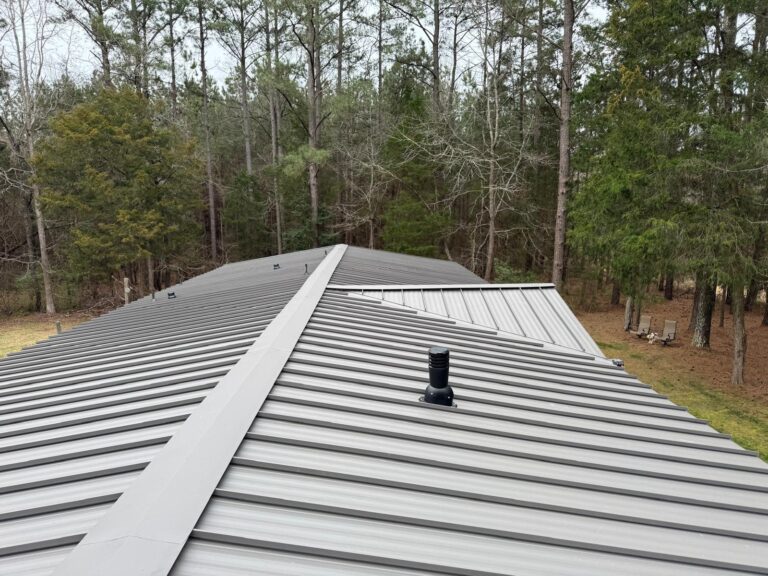 Professional metal roofing installation projects across Alberta