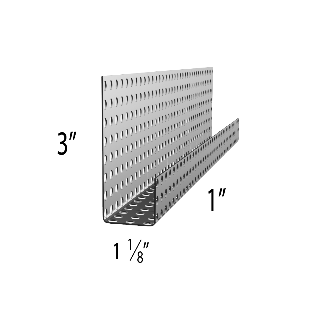 Perforated J